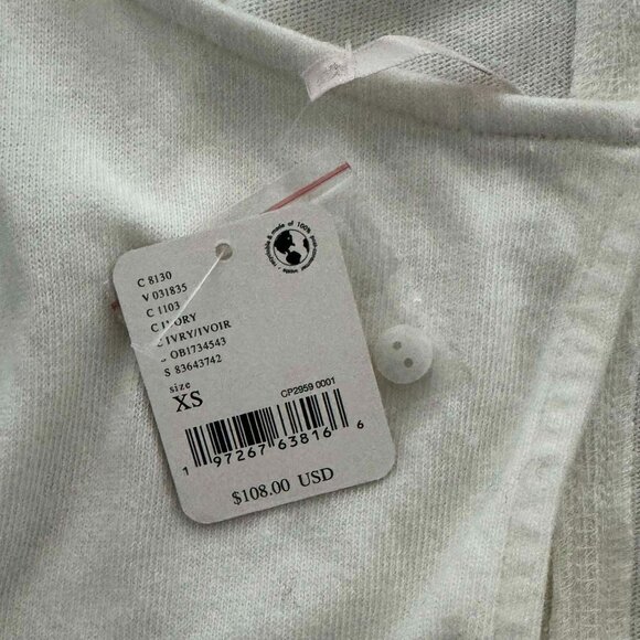 COPY - Free People Ivory Mini dress with belt and pockets - Picture 3 of 3